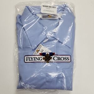 Flying Cross Women's Light Blue Button Down Shirt